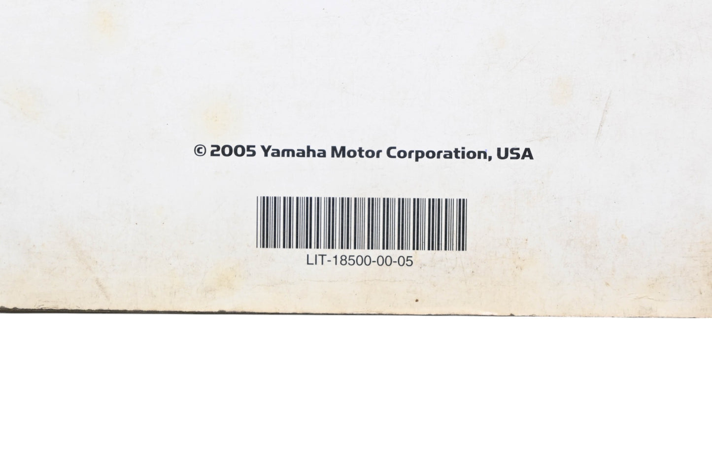 OEM Yamaha LIT-18500-00-05 05 Watercraft Technical Update