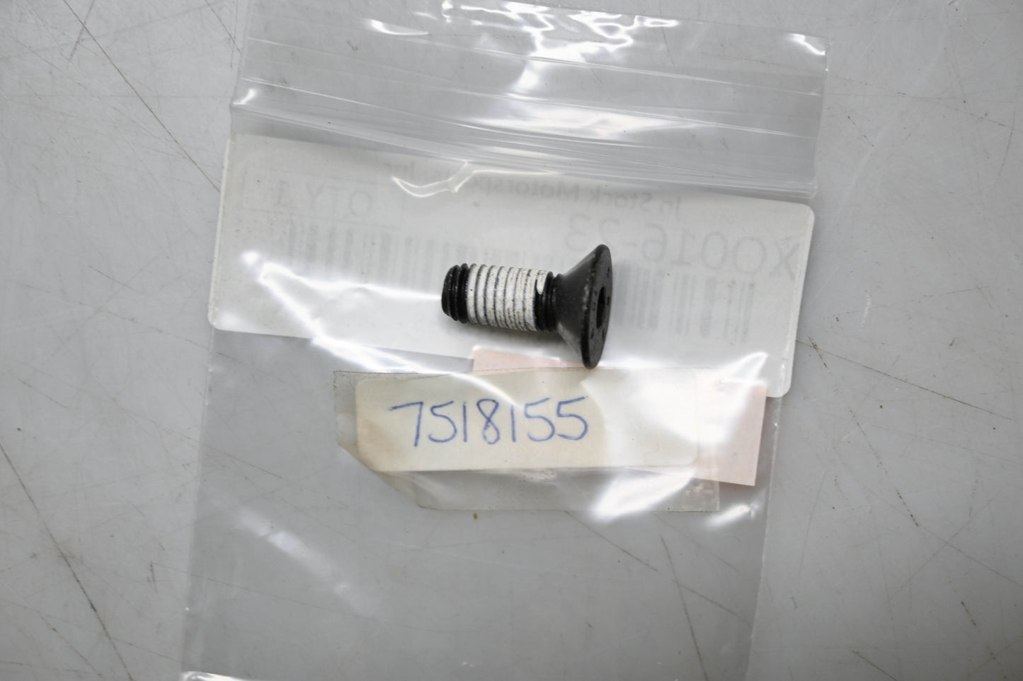 New OEM Polaris 7518155 Flat Socket Head Screw NOS