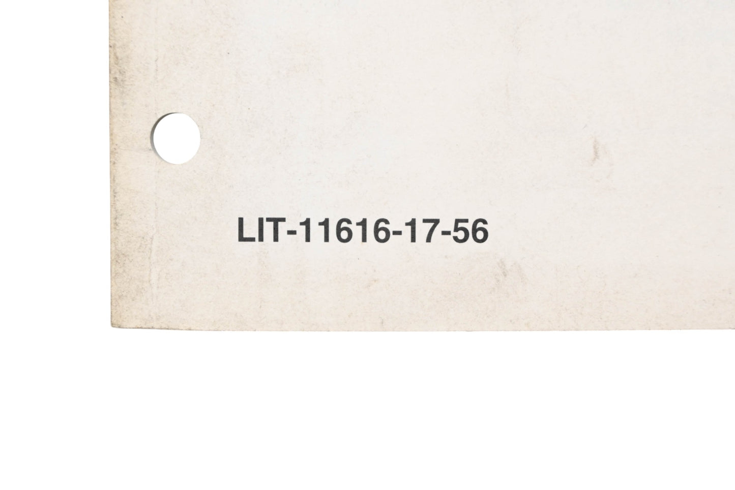 OEM Yamaha LIT-11616-17-56 YFM125S Supplementary Service Manual
