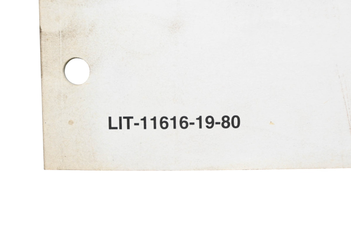 OEM Yamaha LIT-11616-19-80 YFM35XV Supplementary Service Manual
