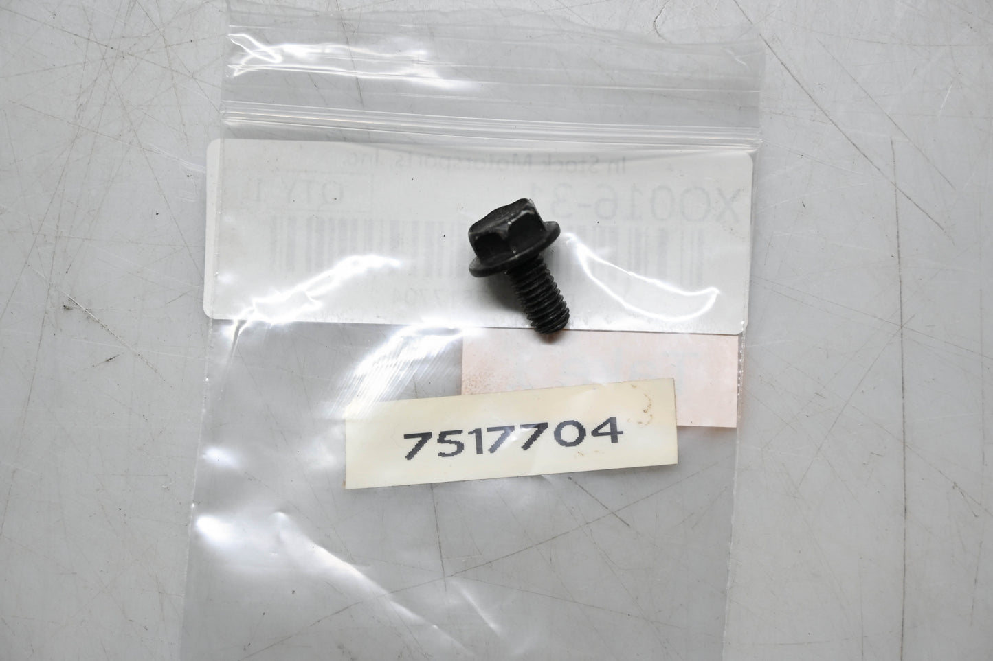 New OEM Polaris 7517704 Hex Head Screw NOS