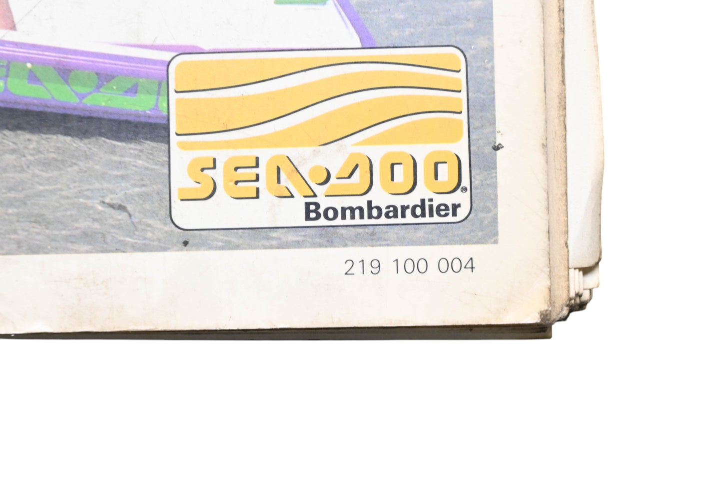 Sea-Doo 219100004 91 SP GT XP Shop Service Manual