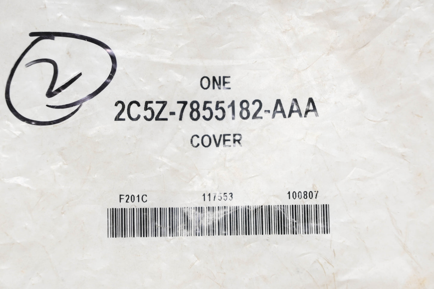 New OEM Ford 2C5Z-7855182-AAA Roof Rack Slat Cover NOS