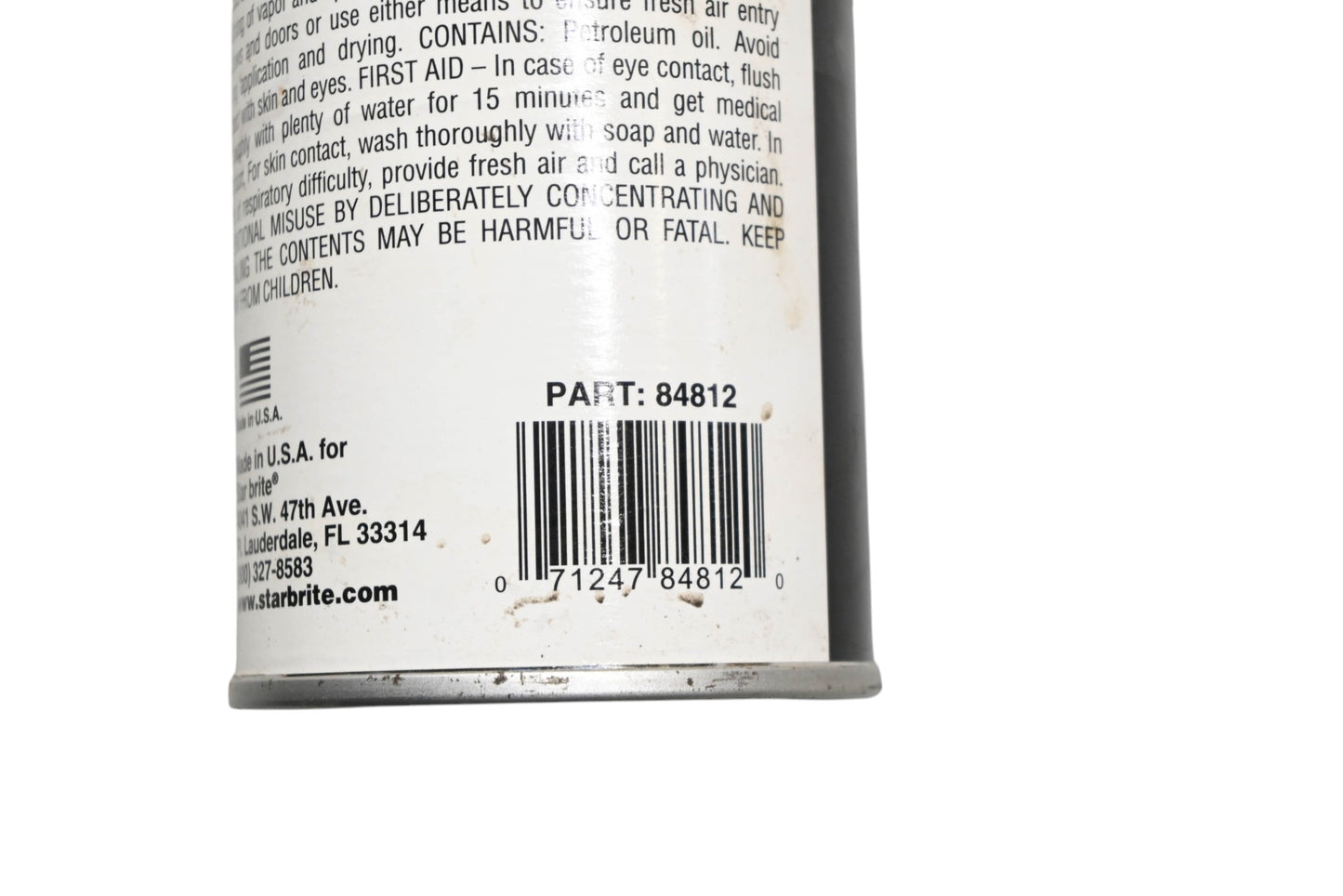 Star Brite 84812, 71247848120 Fogging Oil 12oz NOS