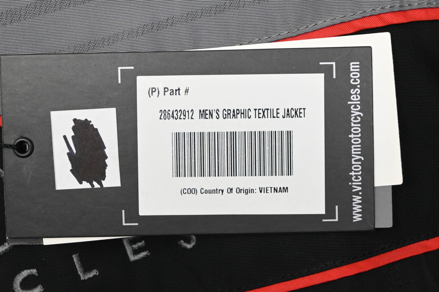 New OEM Victory 286432912, 2286432912 Men's Graphic Textile Jacket 2XL NOS