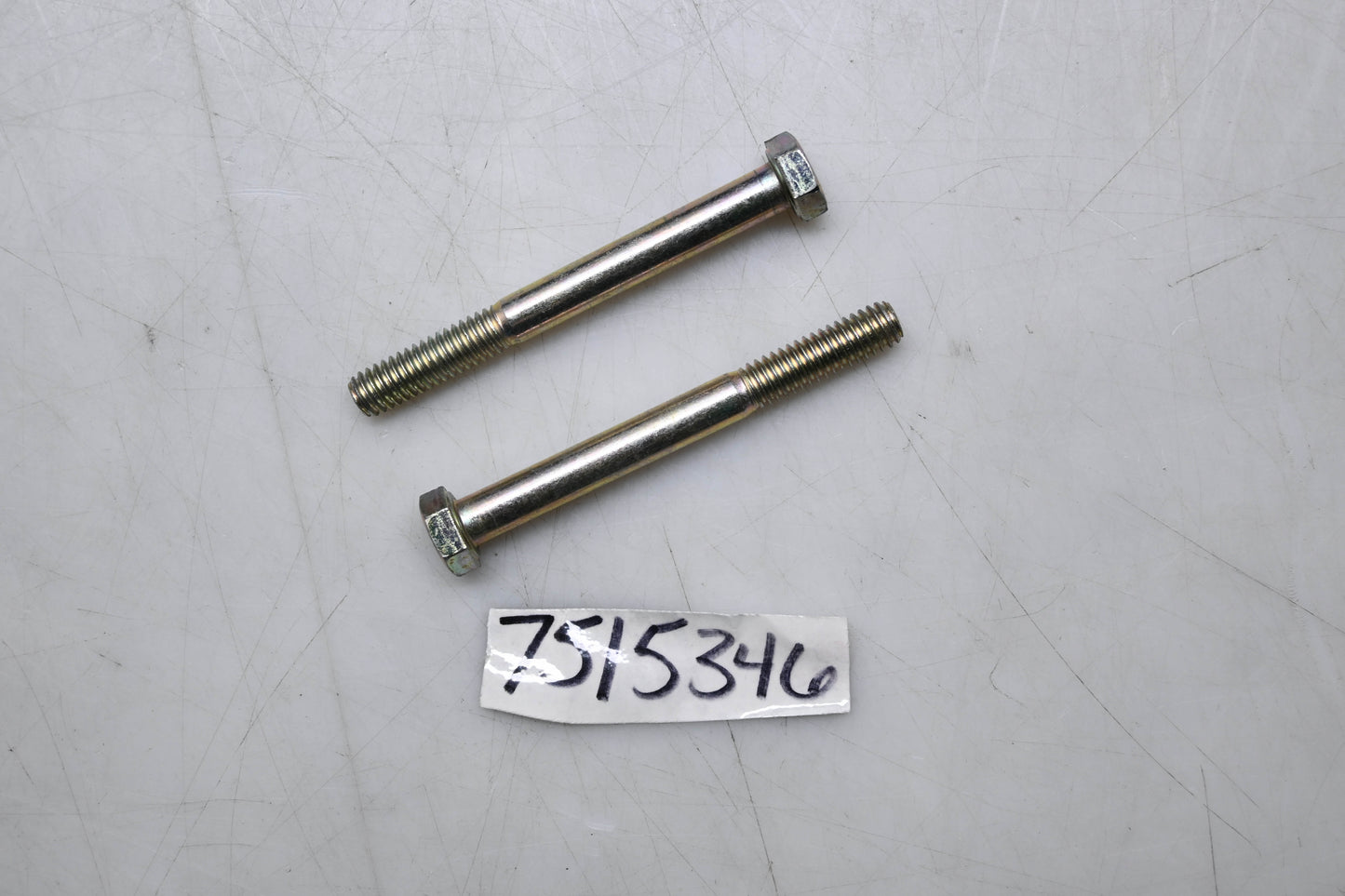 New OEM Polaris 7515346 Hex Head Bolts Qty 2 NOS
