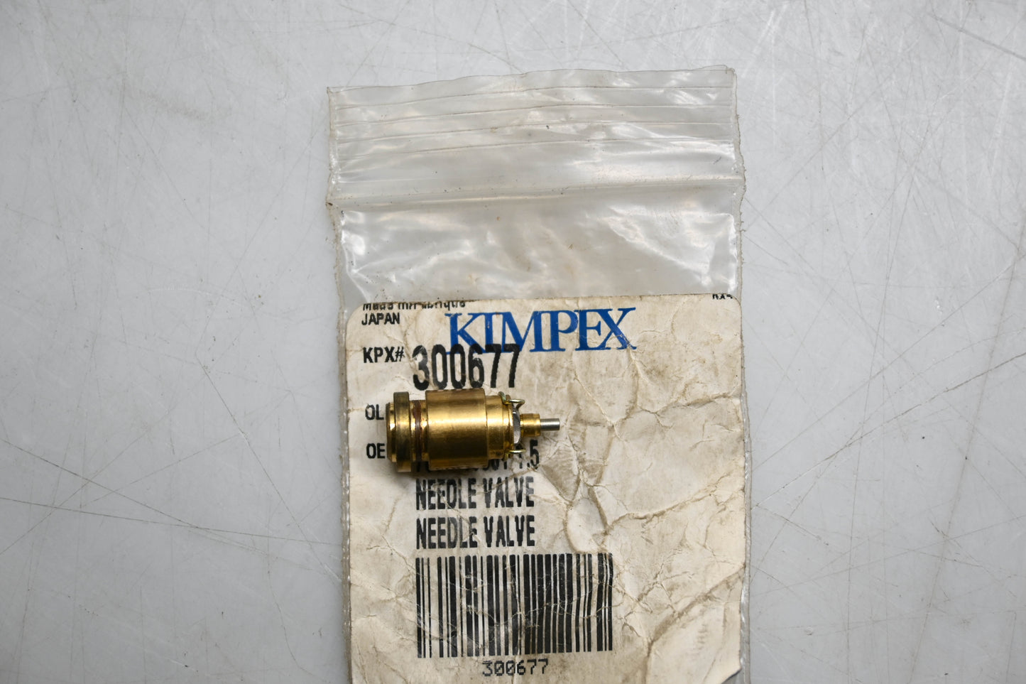 Mikuni 300677 Needle and Seat #1.5 NOS