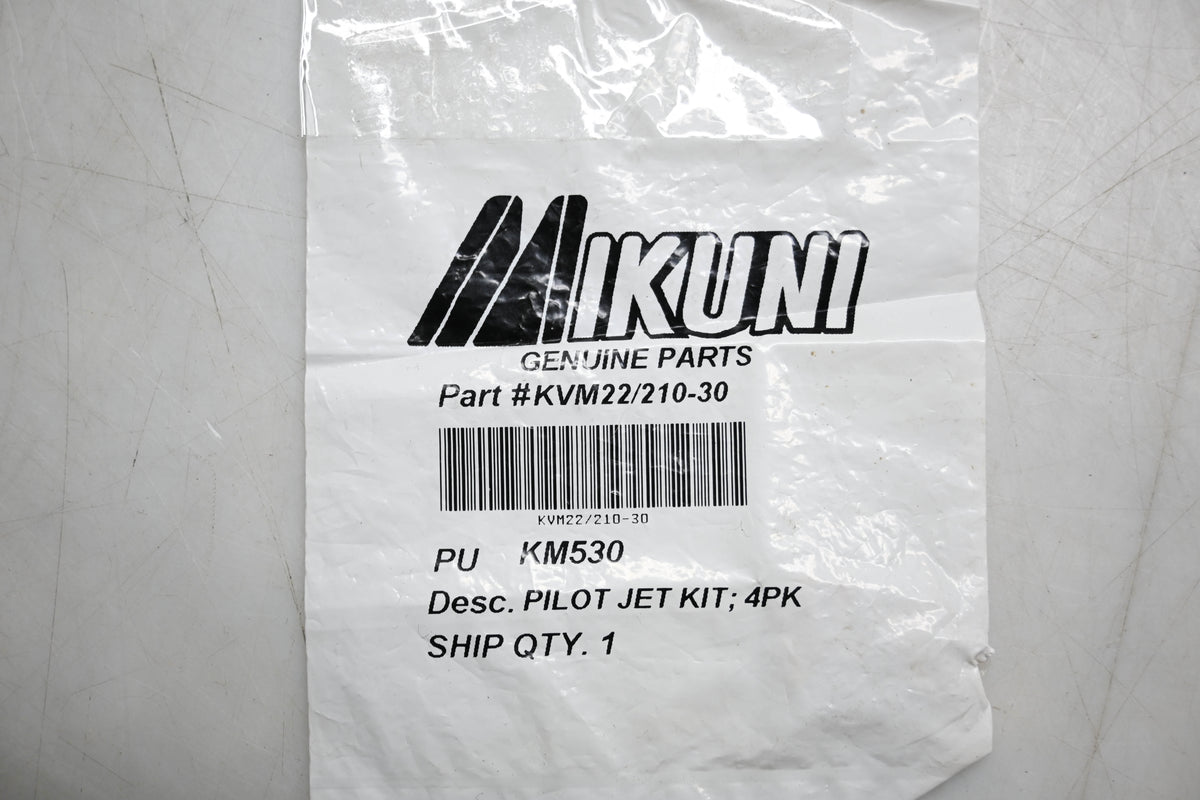 Mikuni KVM22/210-30 Pilot Jets Qty 4 NOS