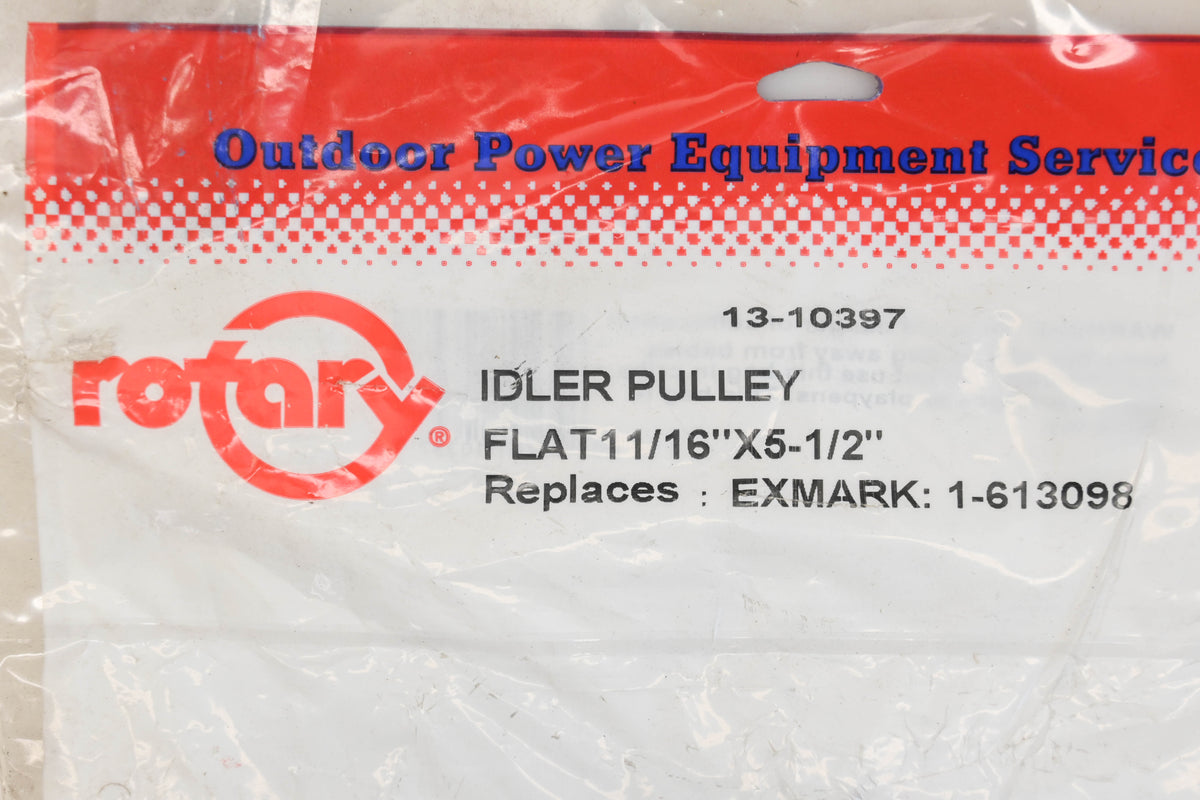 Rotary 13-10397, 1-613098 1" x 5-1/2" x 11/16" Idler Pulley NOS
