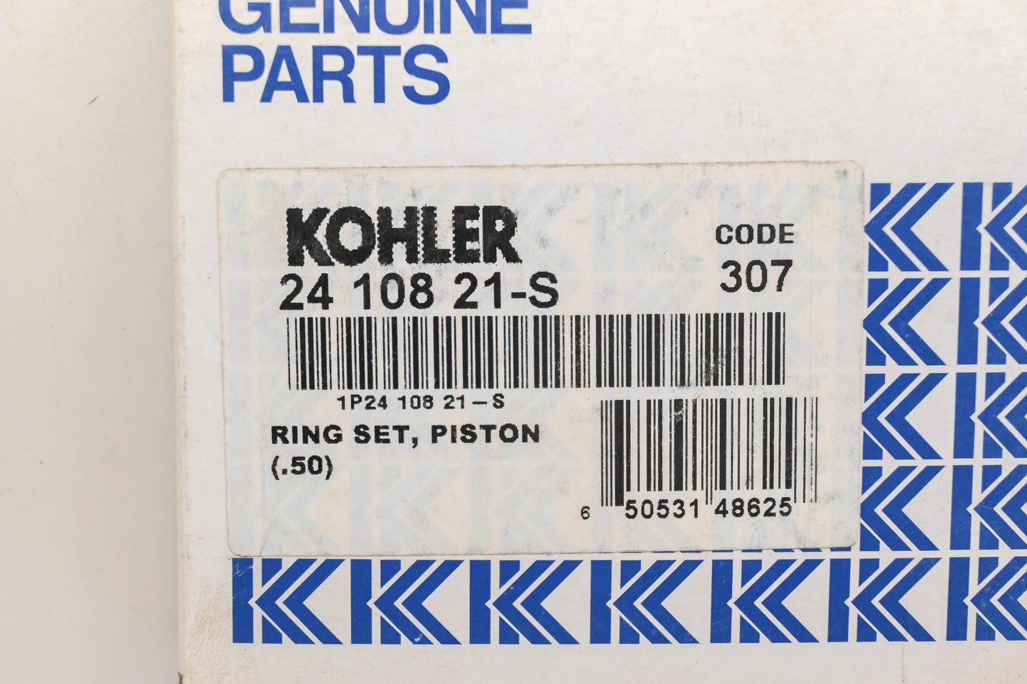 Kohler 24 108 21-S Piston Ring Kit (0.50) NOS