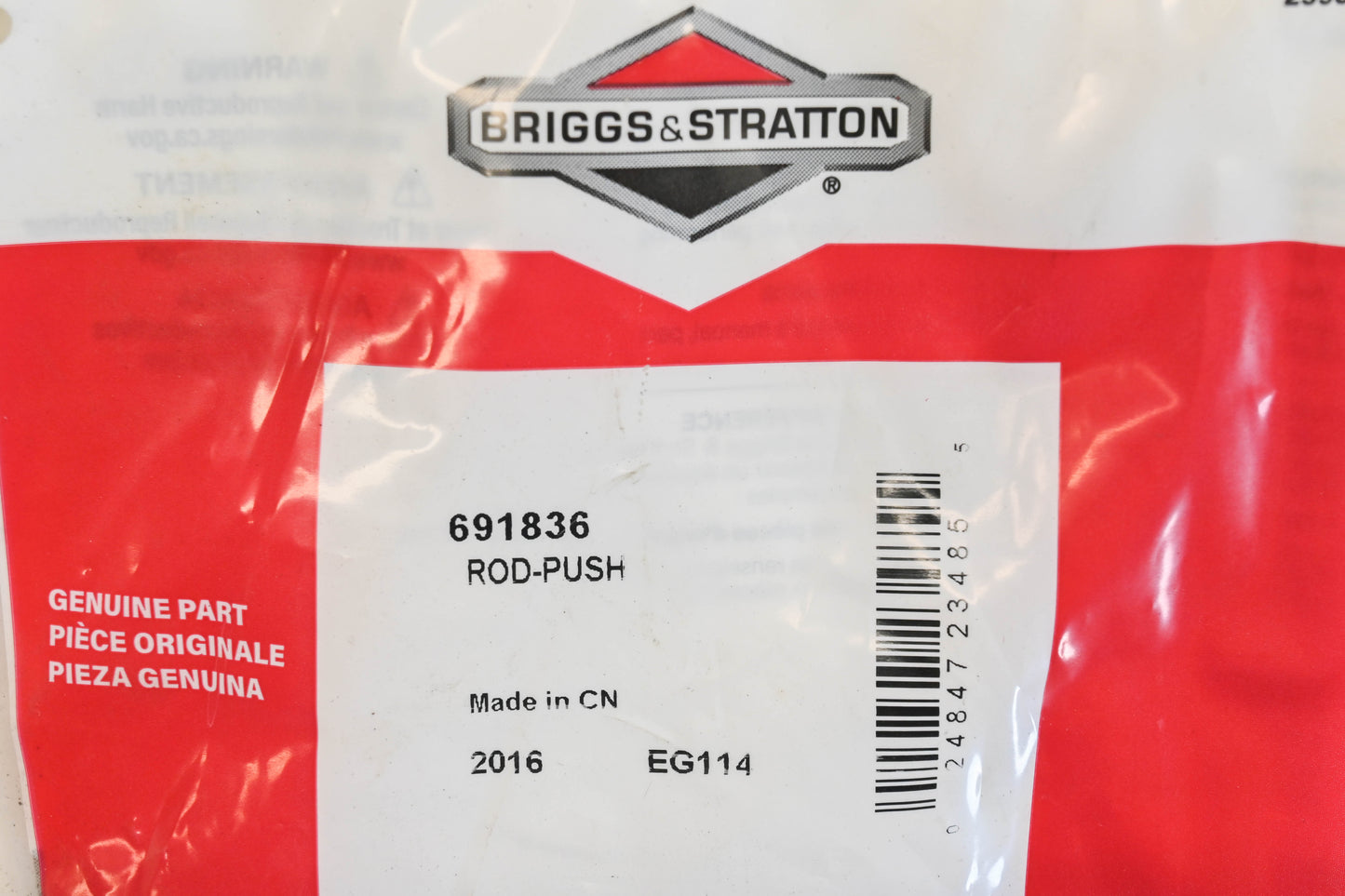 New OEM Briggs & Stratton 691836 Push Rod NOS