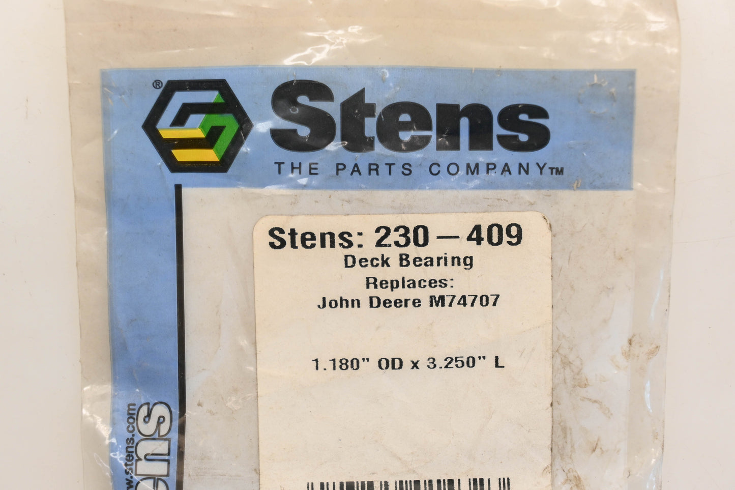Stens 230-409, M74707 Deck Bearing NOS