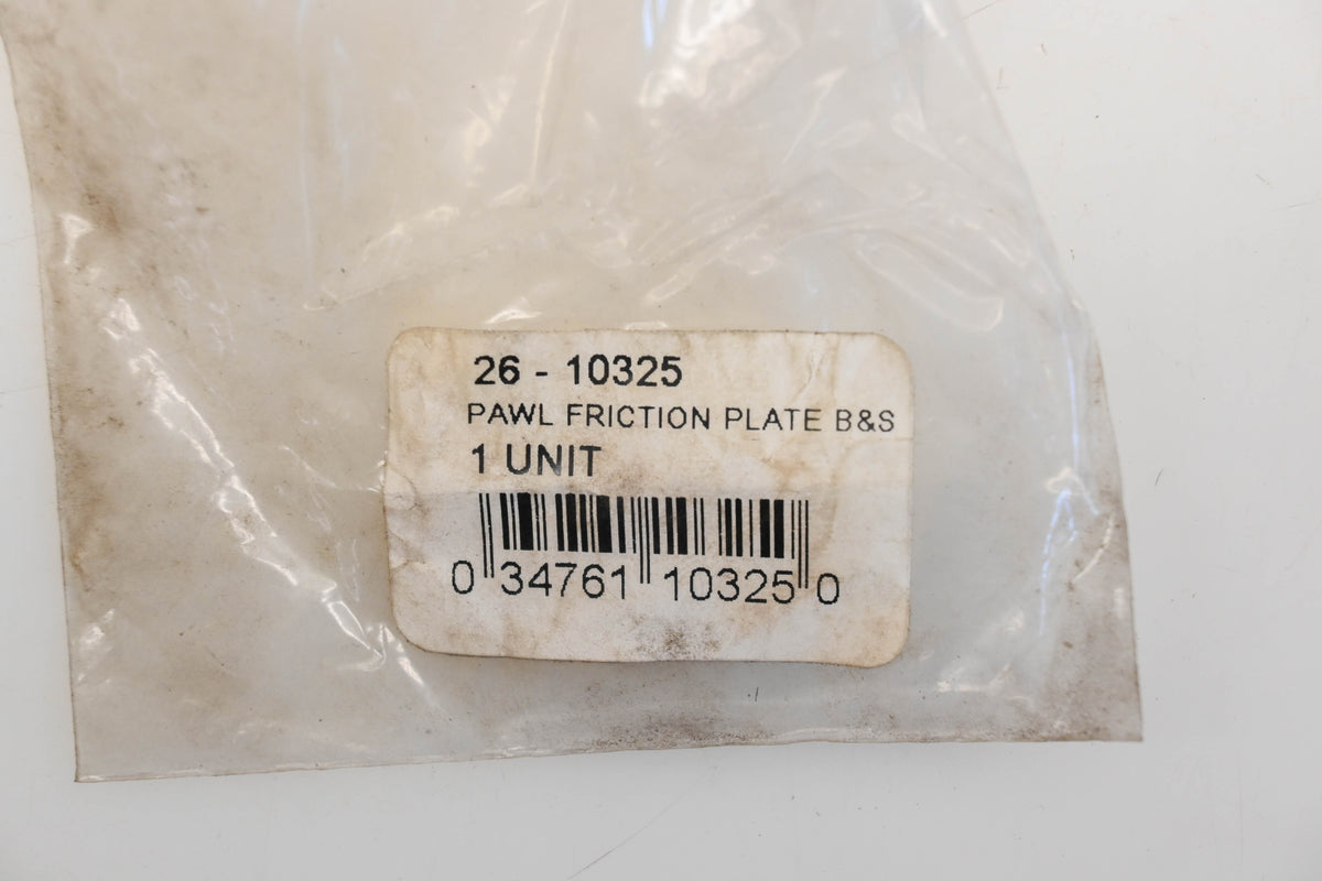 Rotary 26-10325 Starter Pawl Friction Plate NOS