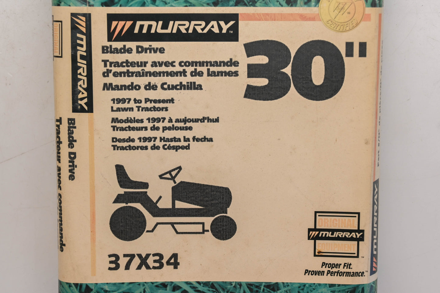 Murray 37X34 1/2" x 77" V-Belt NOS