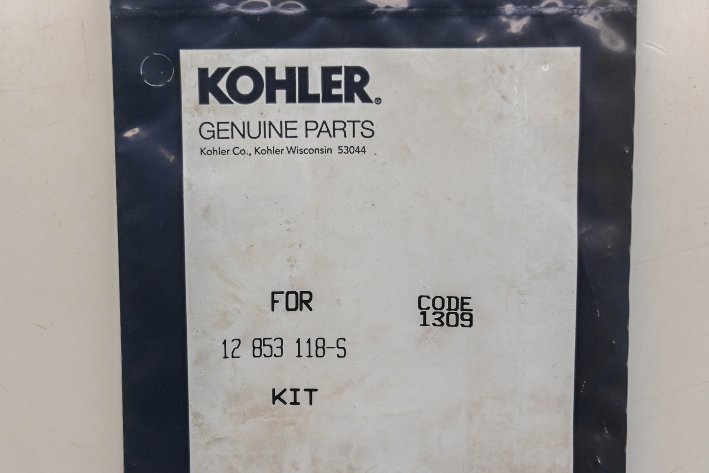 Kohler 12 853 118-S Carburetor Kit NOS (Carb Not Included)