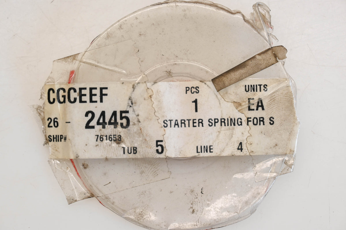 Rotary 26-2445, 1117-190-0601 Starter Rewind Spring NOS
