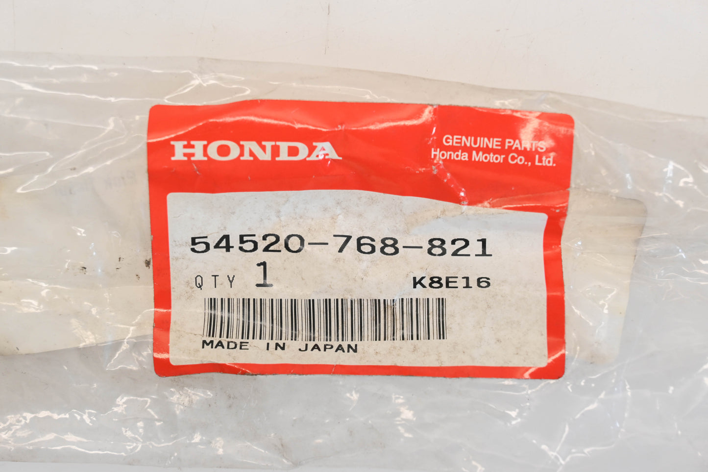 New OEM Honda 54520-768-821 Auger Clutch Cable NOS