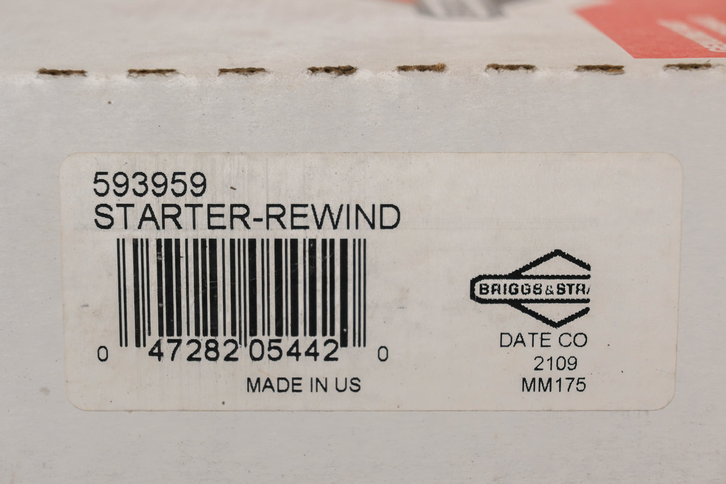 New OEM Briggs & Stratton 593959 Rewind Starter Kit NOS