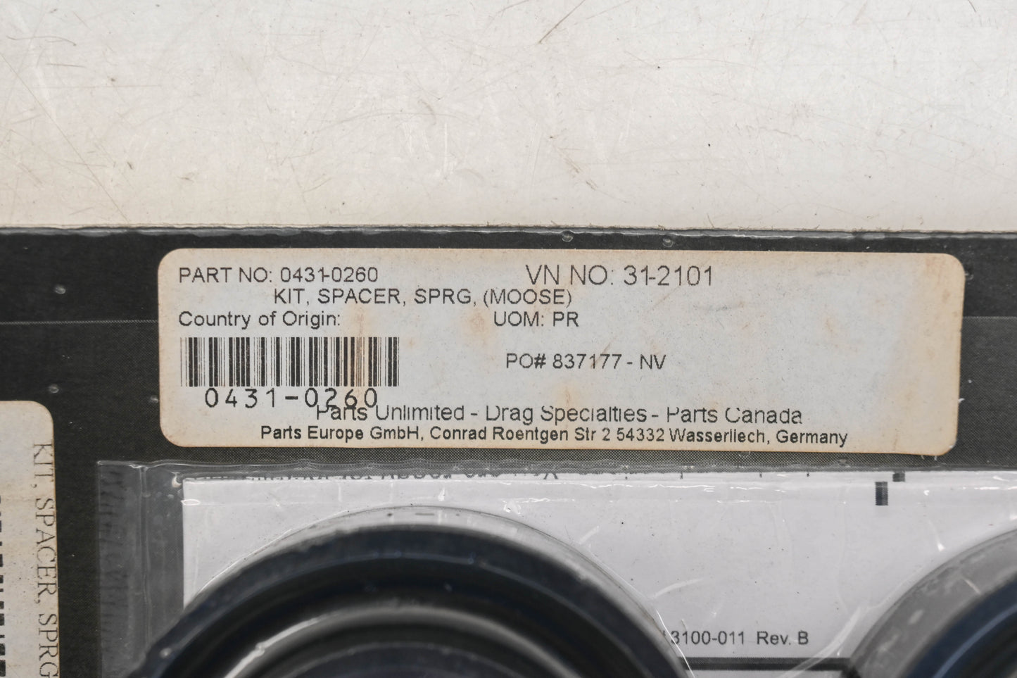 Progressive Suspension 31-2101, 0431-0260 Shock Spring Wedge Kit NOS
