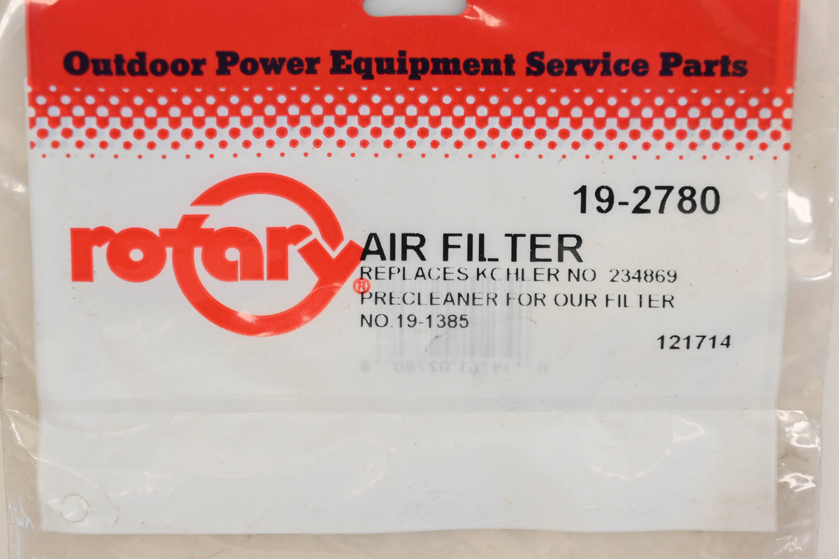 Rotary 19-2780, 234869 Foam Pre-Filter NOS
