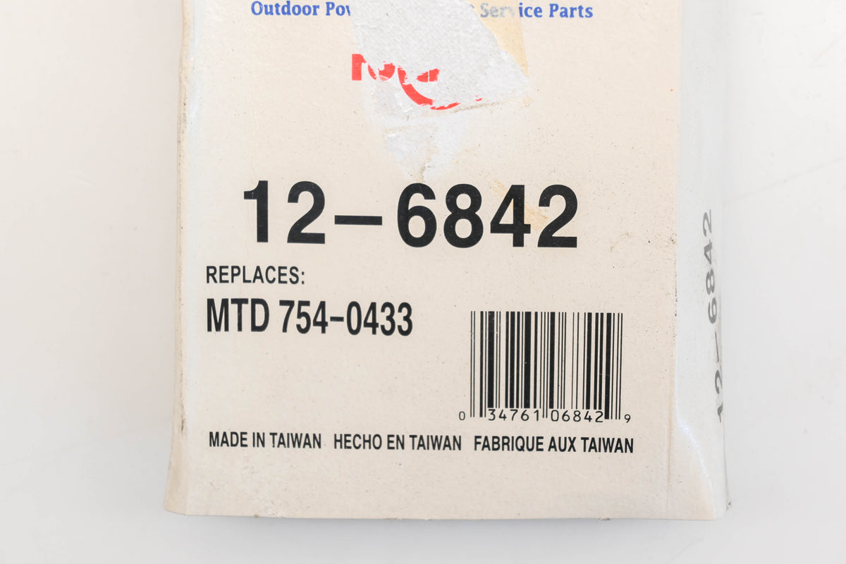 Rotary 12-6842, 754-0433 5/8" X 69-9/32" V-Belt NOS