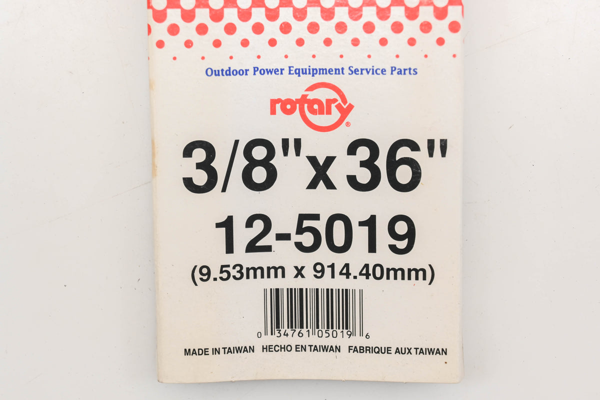 Rotary 12-5019, 3L-360, 754-0223 3/8" x 36" V-Belt NOS