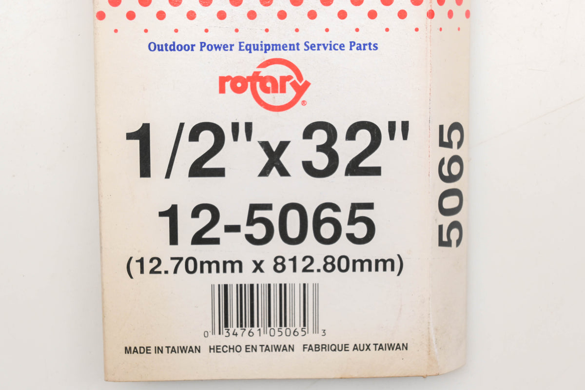 Rotary 12-5065, 4L-320, 754-0177 1/2" x 32" V-Belt NOS