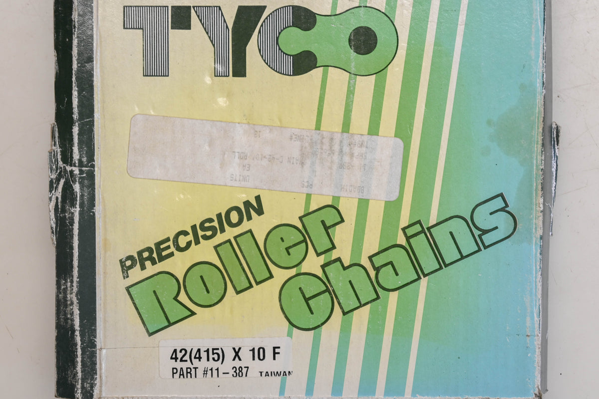 TYC 11-387 #42(415) x 10ft Roller Chain Kit NOS