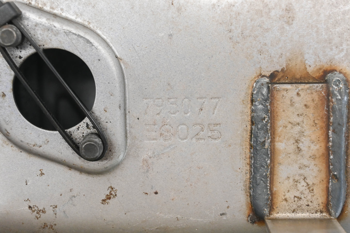 New OEM Briggs & Stratton 795077, E8025 Muffler Assembly NOS