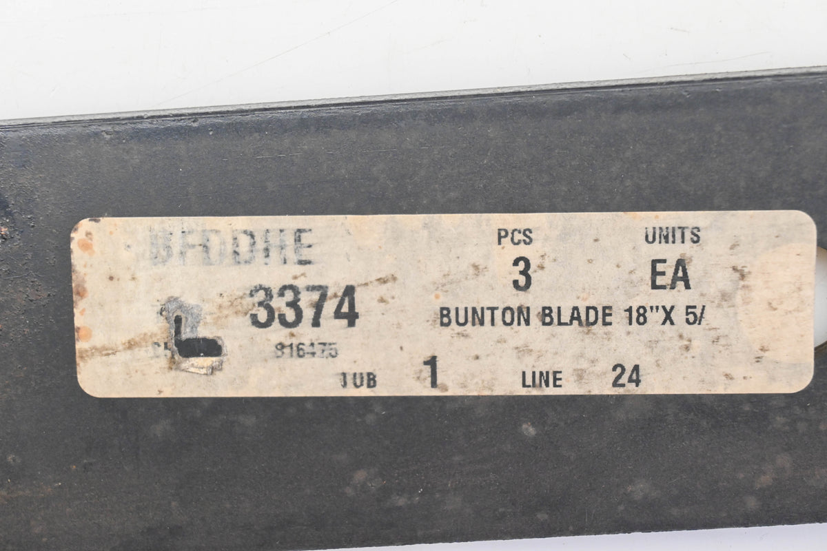 Rotary 15-3374, P2005, 50-4215 18" x 2-1/2" x 5/8" Mower Blades Qty 3 NOS