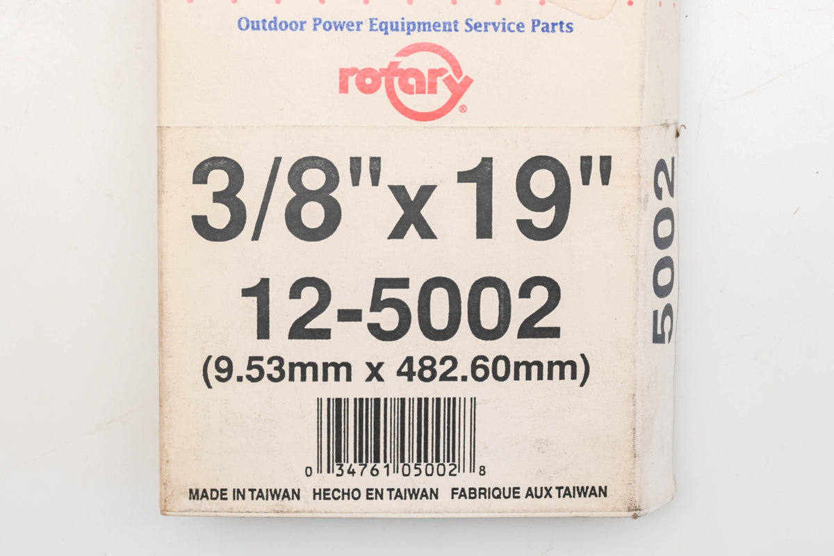 Rotary 12-5002, 3L-190 3/8" x 19" V-Belt NOS