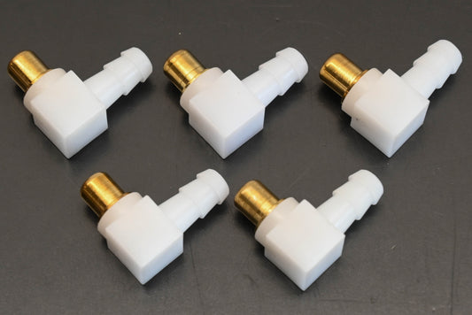 New OEM Briggs & Stratton 692317 Carburetor Elbow Hose Connectors Qty 5 NOS