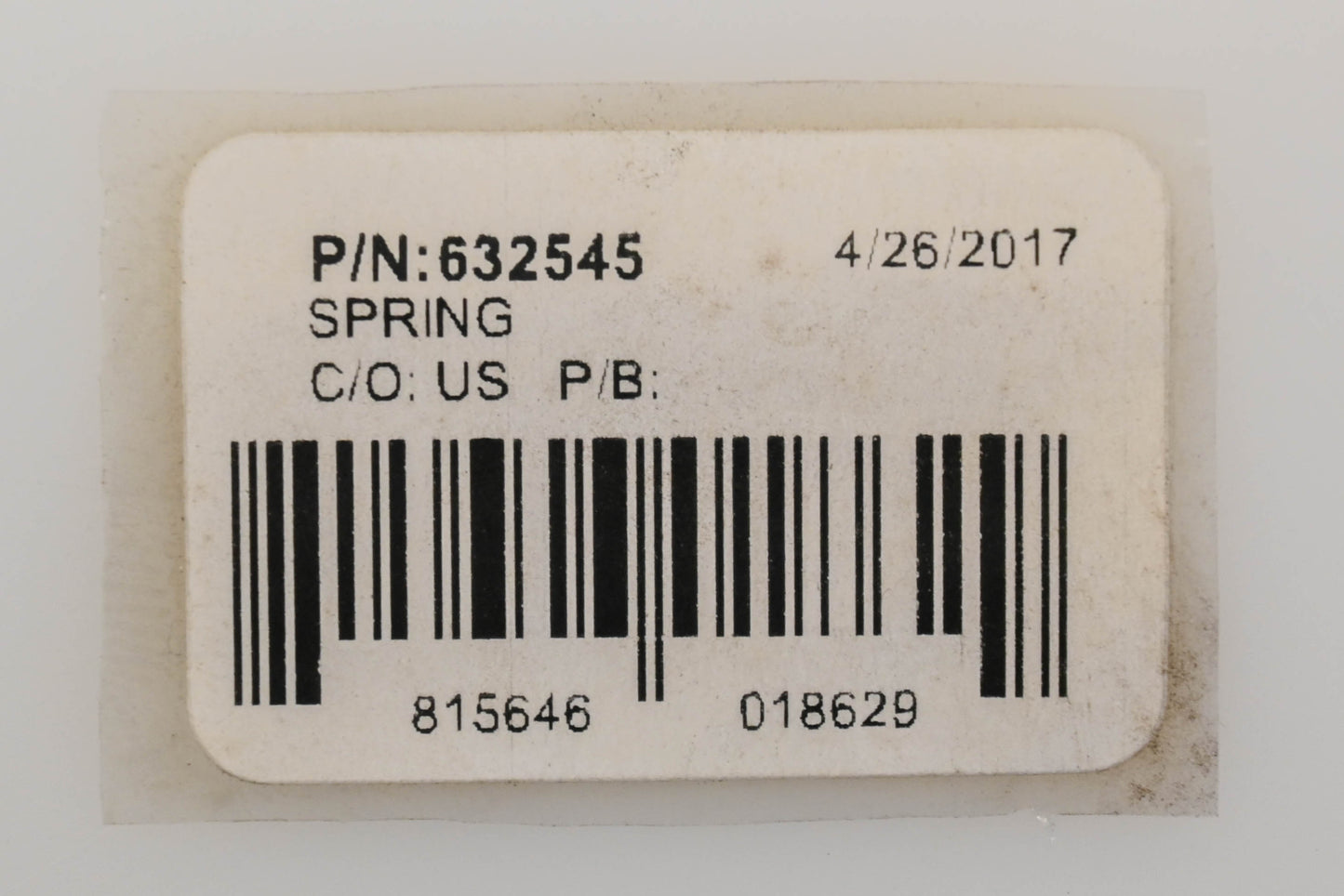 Aftermarket 632545 Springs Qty 3 NOS