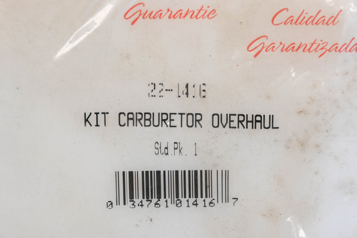 Rotary 22-1416 Carburetor Overhaul Kit NOS
