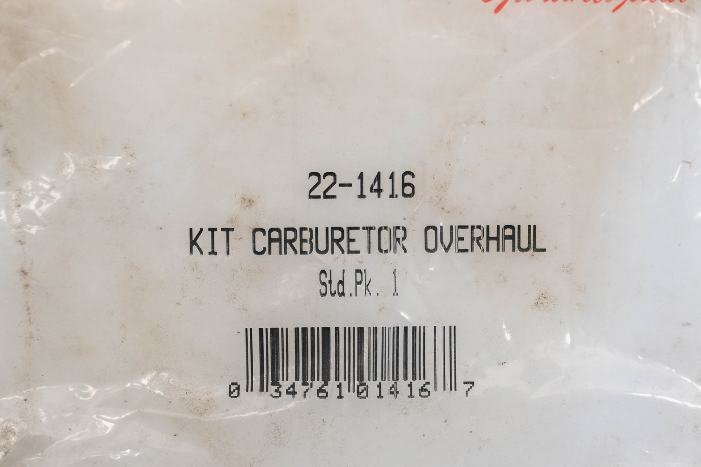 Rotary 22-1416 Carburetor Overhaul Kit NOS