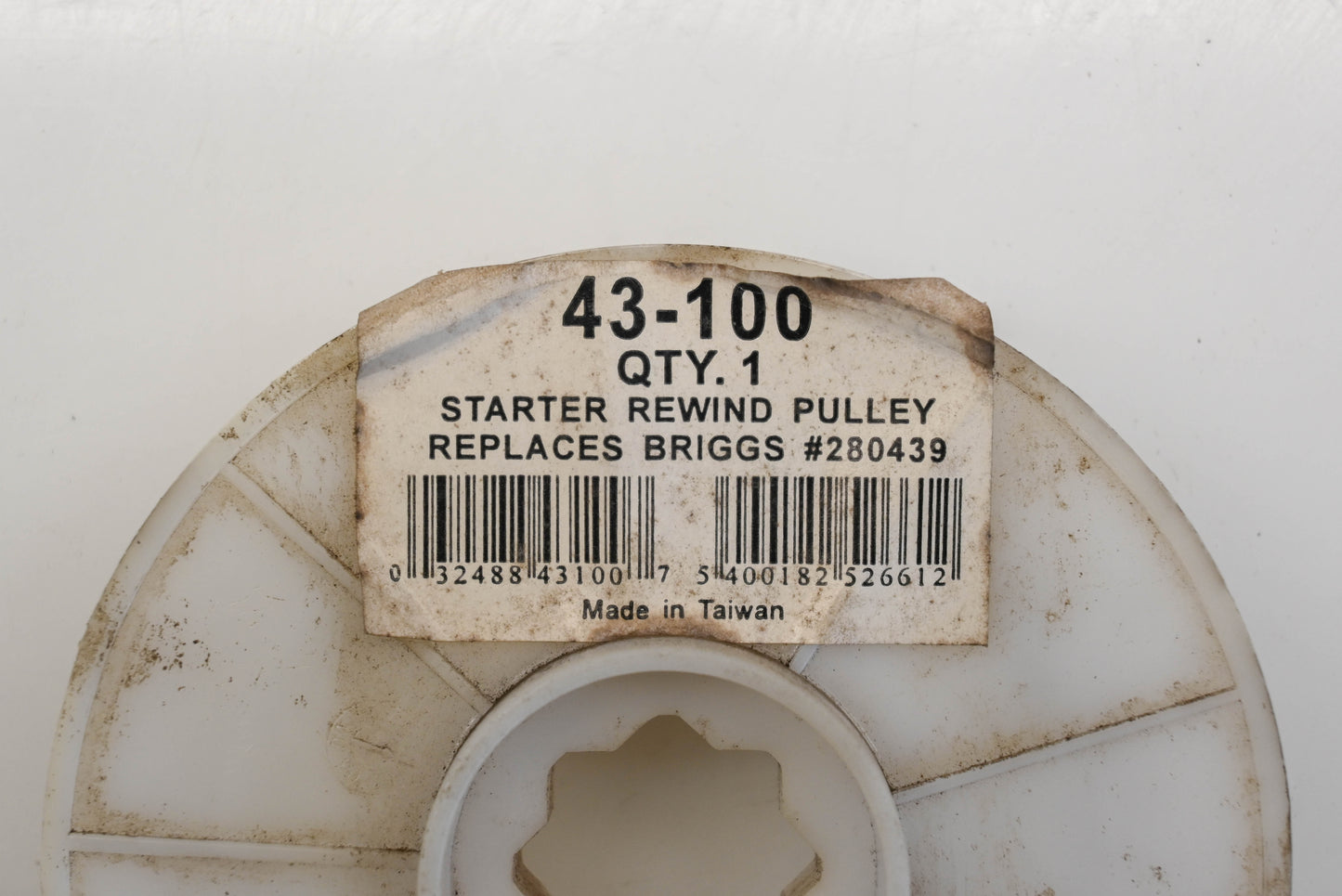 Oregon 43-100, 280439, 280117 Starter Pulley NOS
