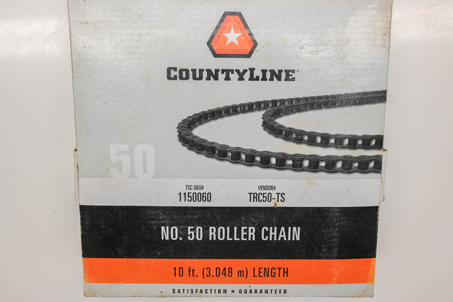 CountyLine 1150060, TRC50-TS 10ft #50 Roller Chain Kit NOS