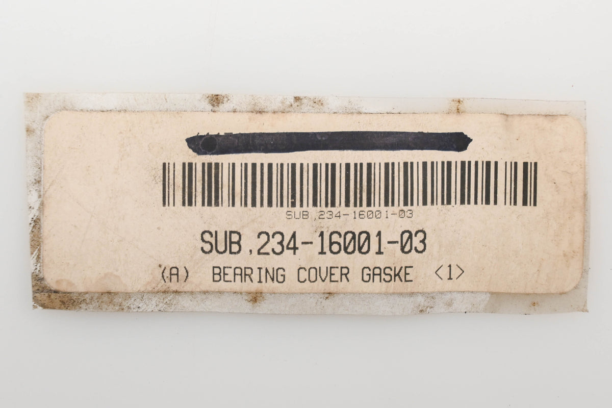Subaru 234-16001-03 Bearing Cover Gasket NOS