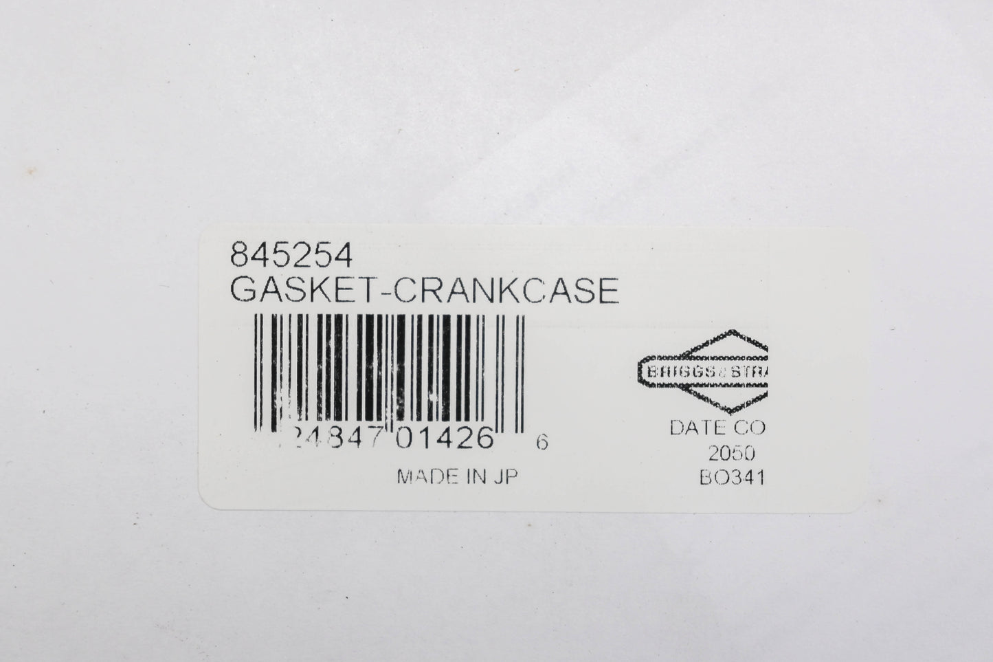 New OEM Briggs & Stratton 845254 Crankcase Gasket NOS