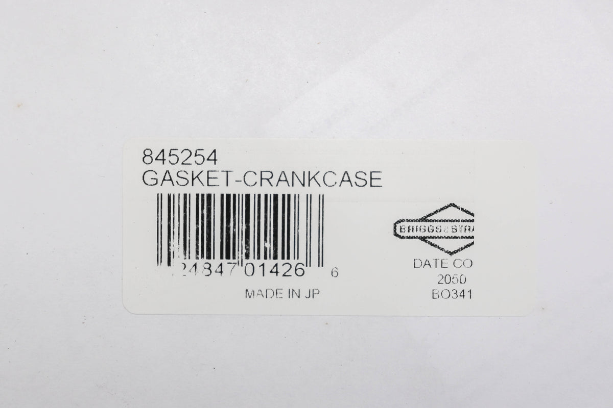 New OEM Briggs & Stratton 845254 Crankcase Gasket NOS