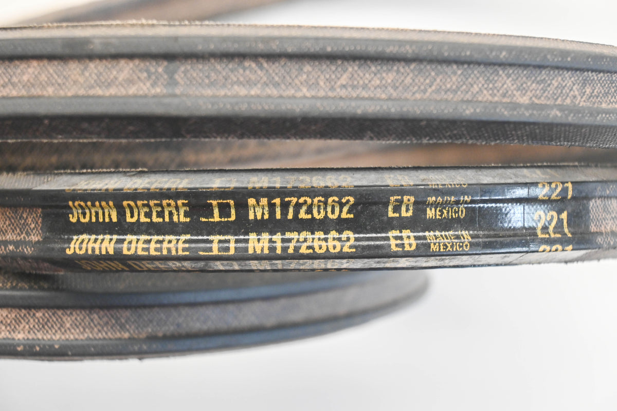 New OEM John Deere M172662 Deck Drive 5/8" x 107" Belt NOS