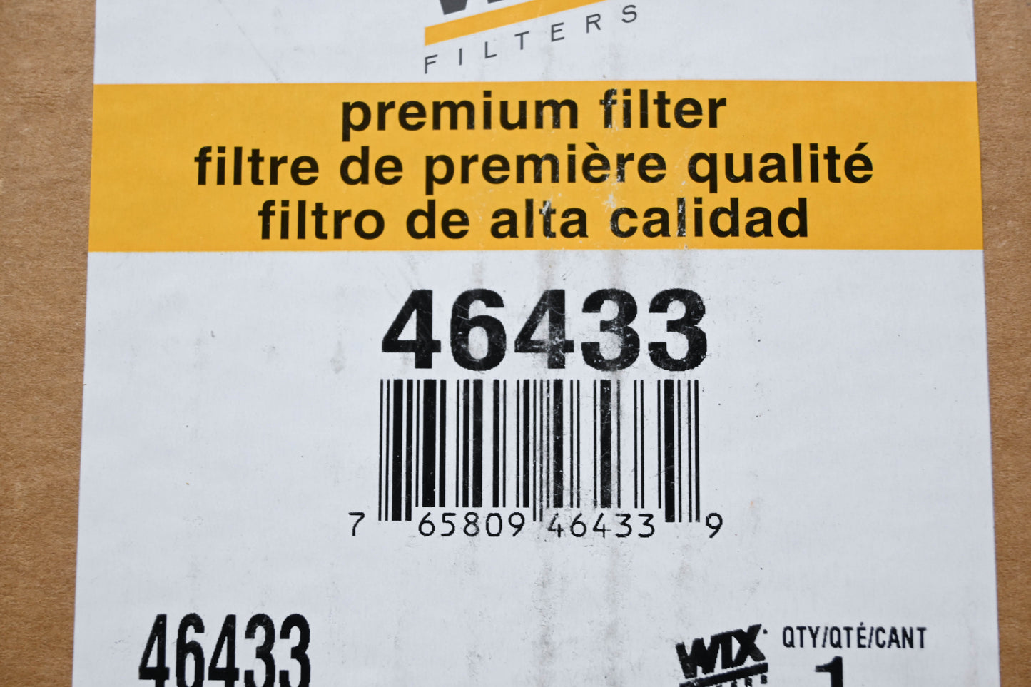 Wix 46433, 765809464339 Heavy Duty Air Filter NOS