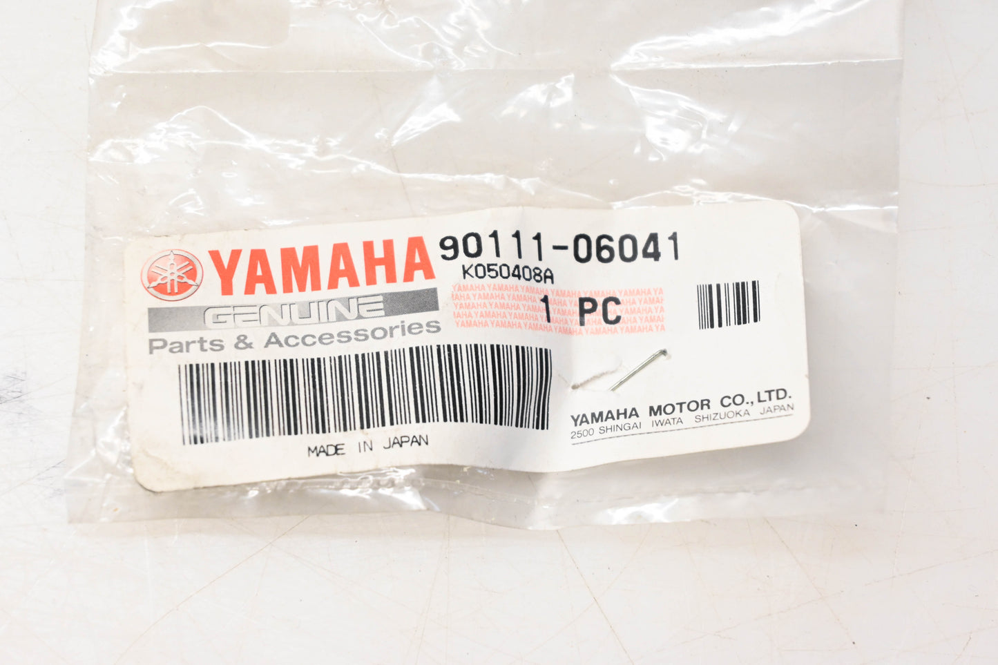 New OEM Yamaha 90111-06041-00 Hexagon Socket Head Bolt NOS