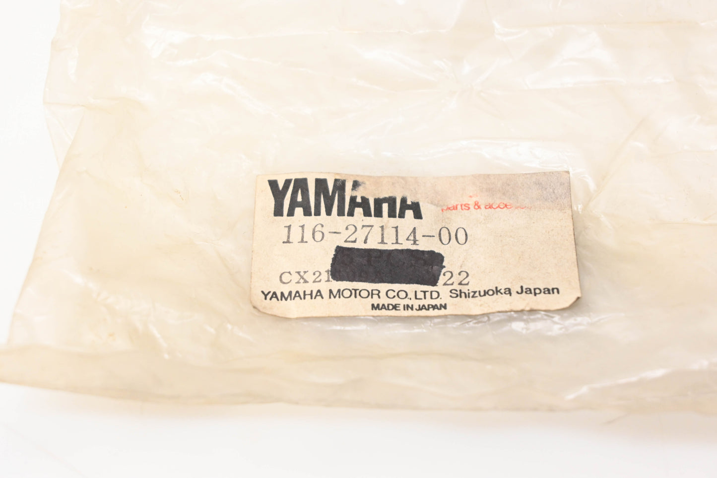 Yamaha 116-27114-00-00 Main Stand Stopper NOS