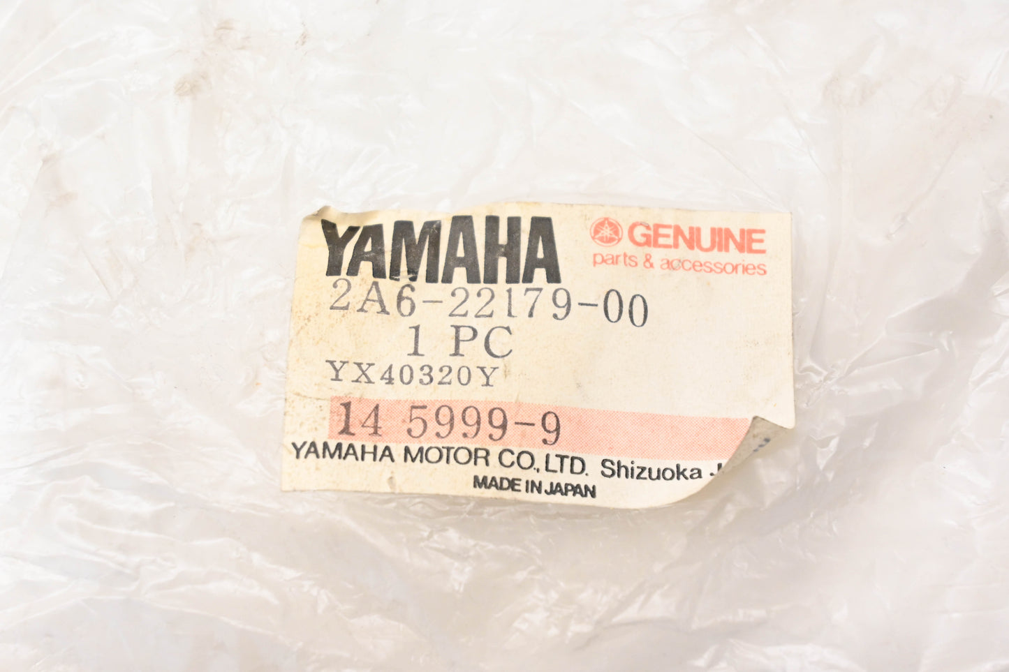 New OEM Yamaha 2A6-22179-00-00 Tensioner Arm NOS