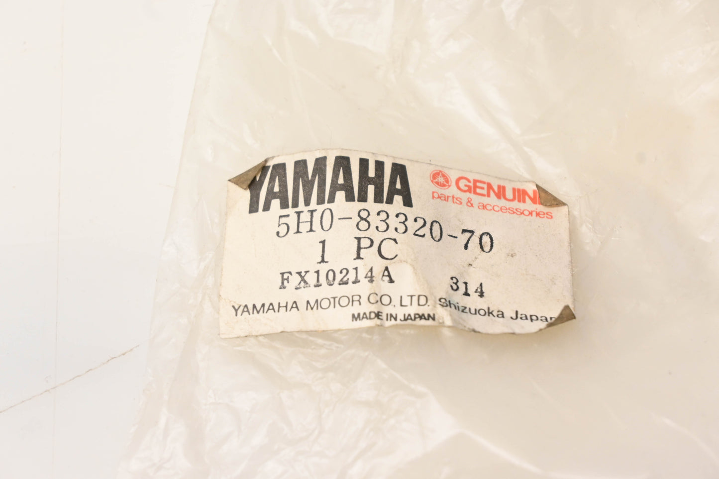 Yamaha 5H0-83320-70-00 Flasher NOS