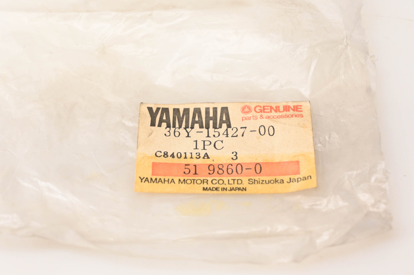 Yamaha 36Y-15427-00-00 Cover Cap 2 NOS