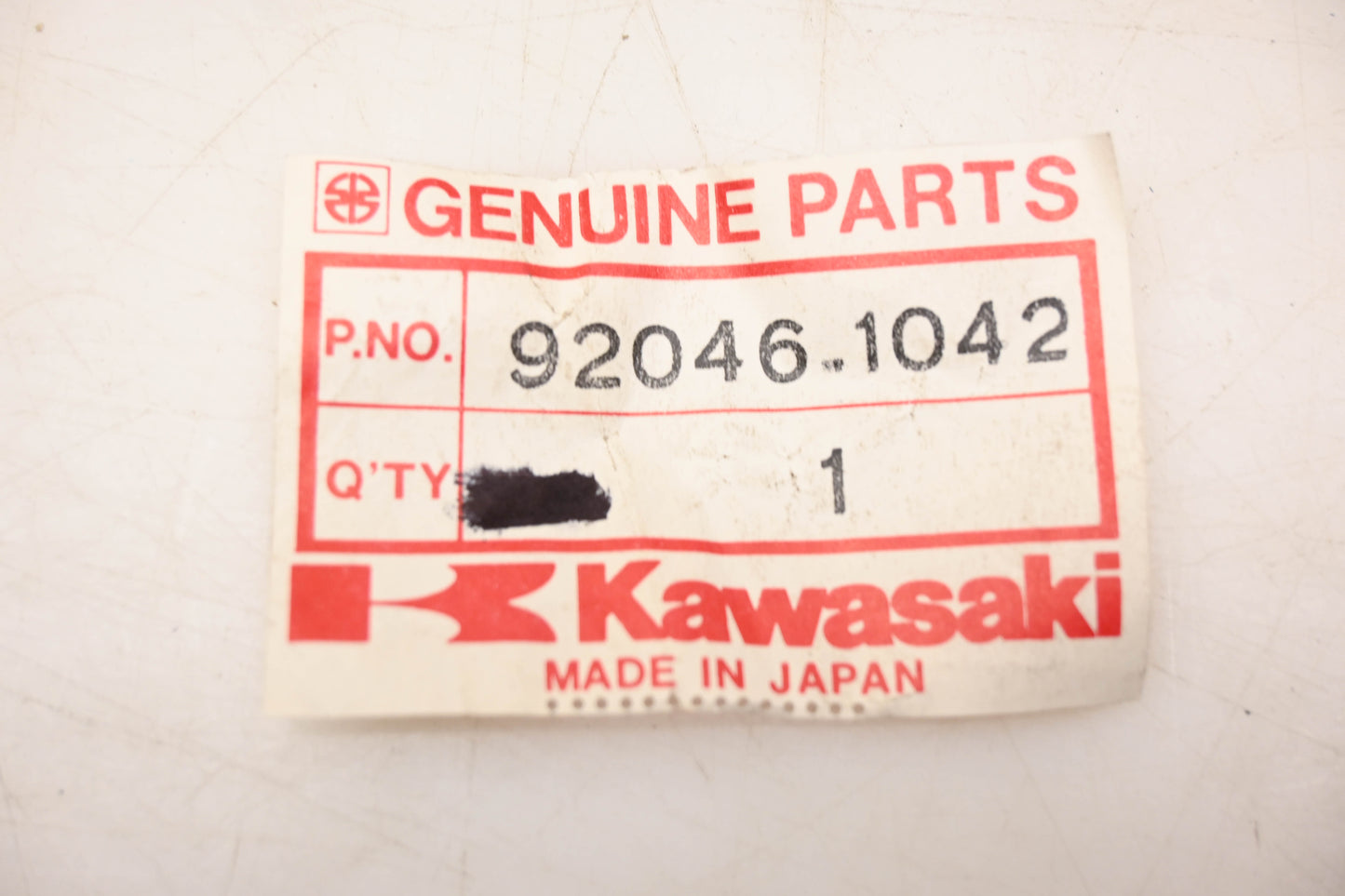 New OEM Kawasaki 92046-1042 Bearing Needle NOS