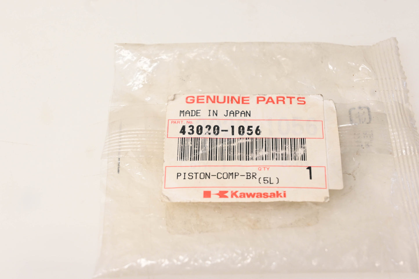 New OEM Kawasaki 43020-1056 Brake Piston Master Cylinder Kit NOS