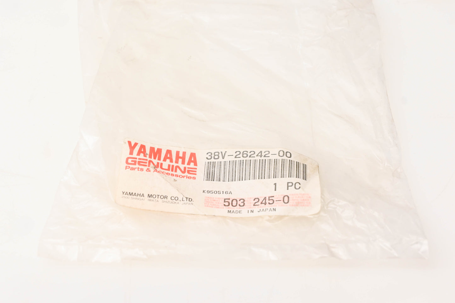 New OEM Yamaha 38V-26242-00-00 Right Hand Grip NOS